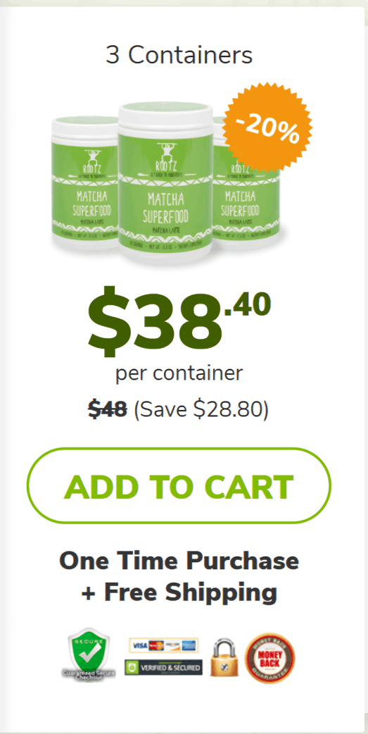 Matcha Superfood offer price